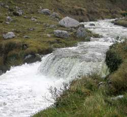Fluss im Burren