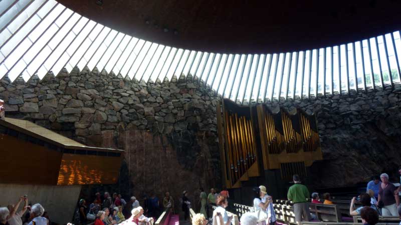 Helsinki, die Felsenkirche