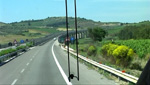 Autobahn in Sizilien