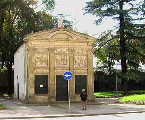 Lucca, Gebäude bei der Porta San Pietro